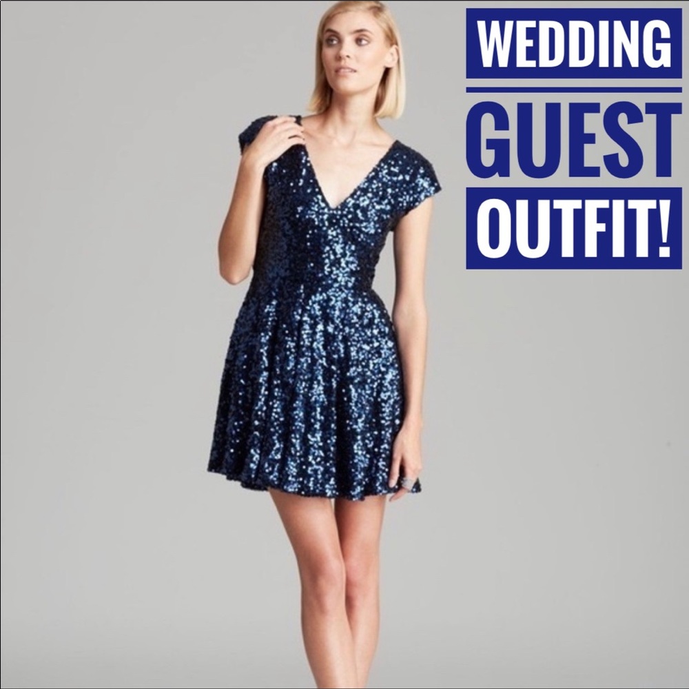 FRENCH CONNECTION Sequin Dress